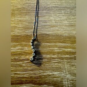 Diamond & White Gold Journey Neckless - Excellent Condition